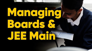 Managing Boards and JEE Main | Get a top Score at Both | JEE Main April attempt | Anup Sir #shorts