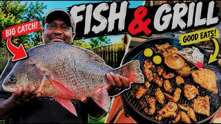 This Fish Caught Us Both by Surprise So We Ate it!!!