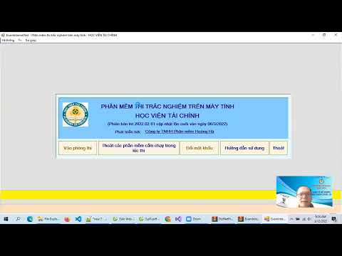 Video Sử dụng phần mềm thi trắc nghiệm trực tuyến Học Viện... - youtube