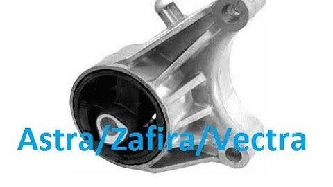 How to replace front engine mount/bush - Zafira, Astra, Vectra