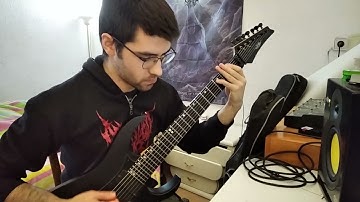 DEFEATED SANITY - "Fatal self inflicted disfigurement" Guitar Cover