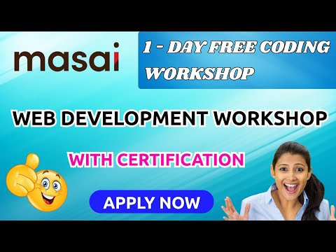 Masai WEB Development workshop in Tamil | Online FREE course | All students can apply |Times To Know