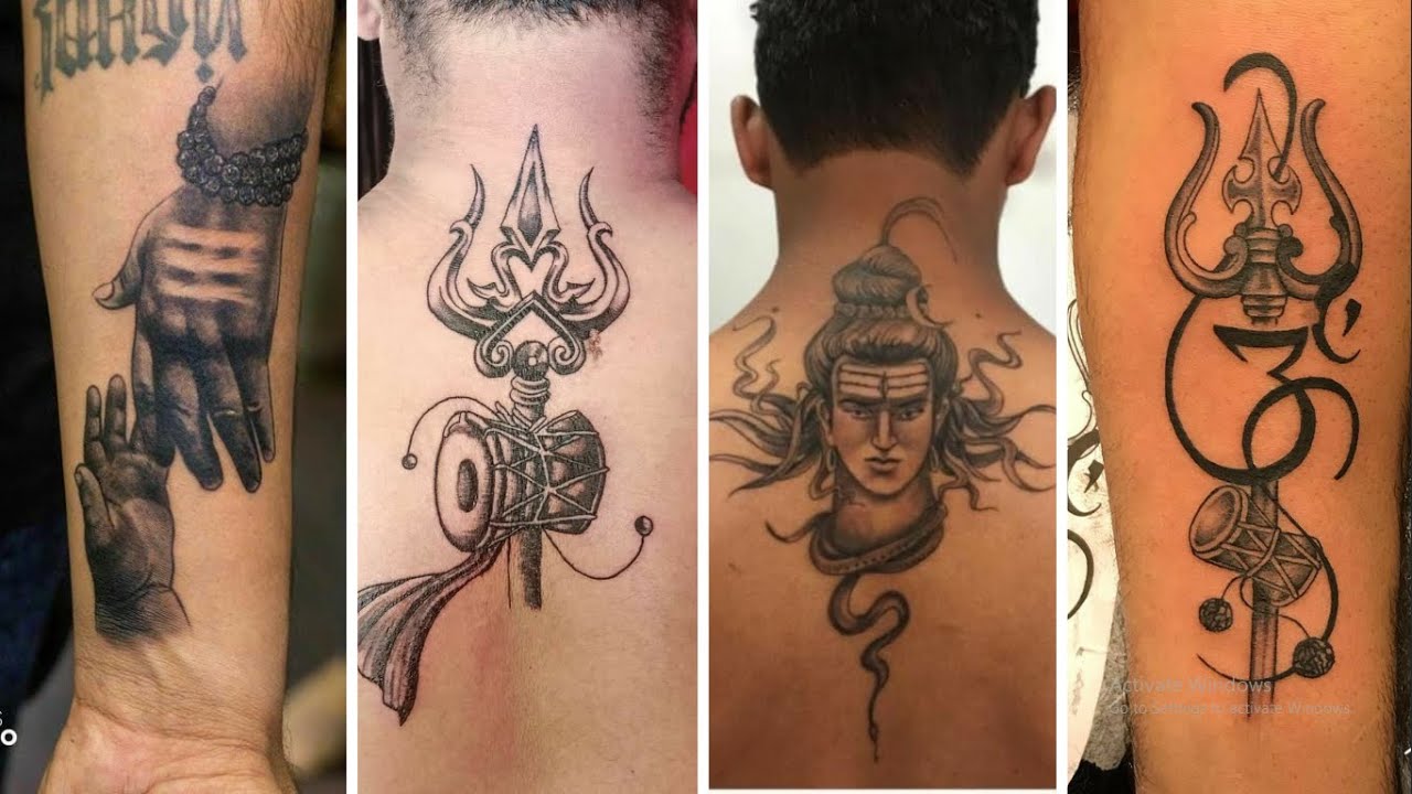 Shiva Tattoo Designs Ideas for Men and Women