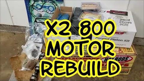 Polaris Sportsman 800 X2 Bottom End Motor Rebuild