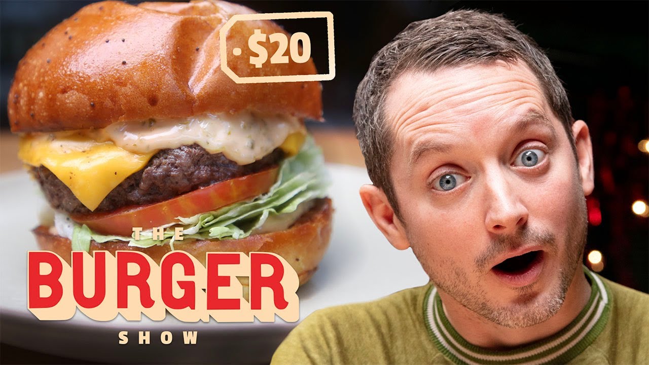 Elijah Wood Rates the Best Burgers by Budget | The Burger Show | First We Feast