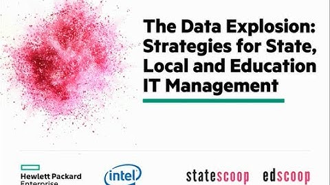The Data Explosion: Strategies for SLED IT Management featuring Mark Myers