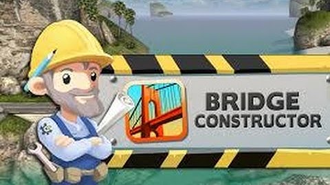 Bridge Constructor Walkthrough #4 Eastern Mainland