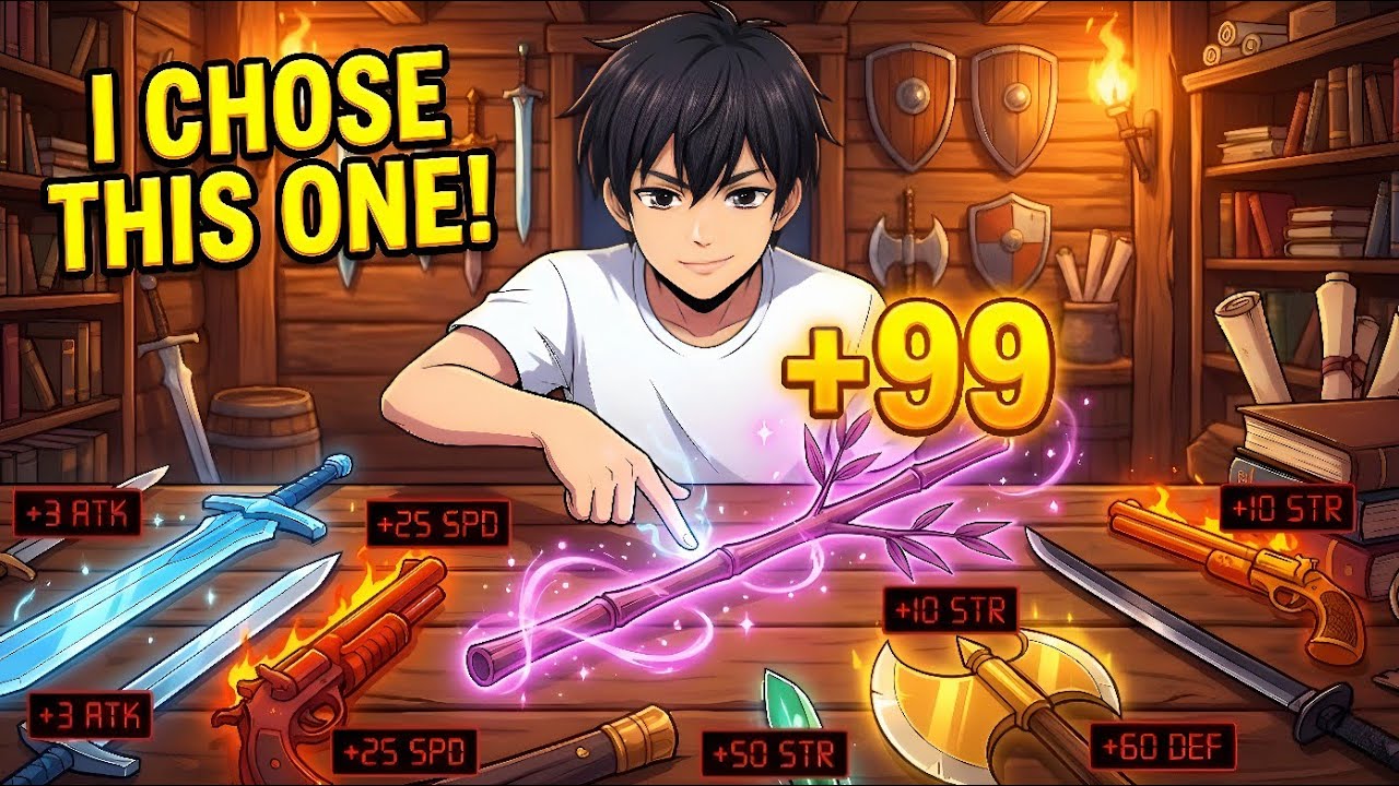 They Laughed at His Stick… Until It Hit +99 LEGENDARY! - Manhwa Recap