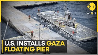 Israel-Hamas War: US military completes installation of Gaza floating pier for aid delivery | WION