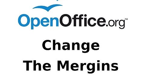 Change The Margins Open Office Writer Tutorial