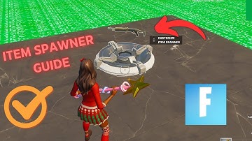 How to Create an Item Spawner in Fortnite Creative | Full Guide