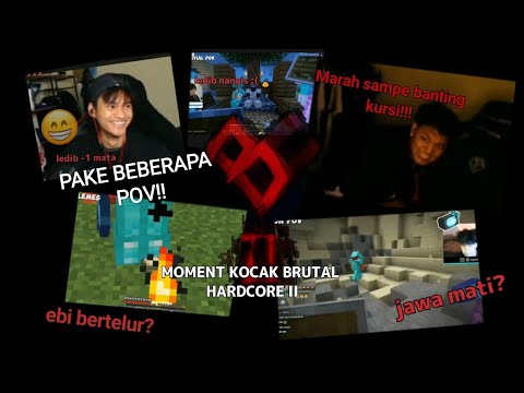 some HILARIOUS MOMENTS in brutal hardcore II #brutalhardcore
