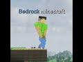 JAVA vs BEDROCK animation