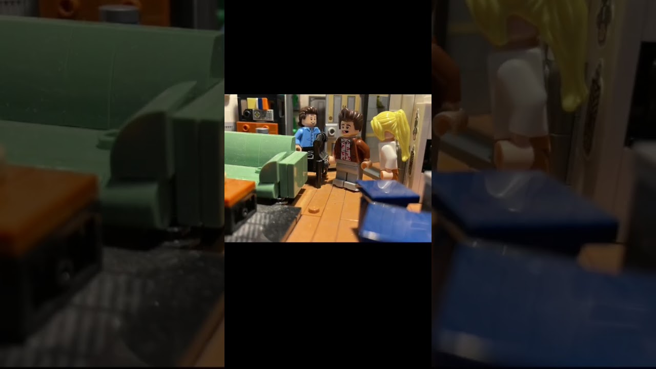 “Hey!” Lego Seinfeld stop motion recreation.