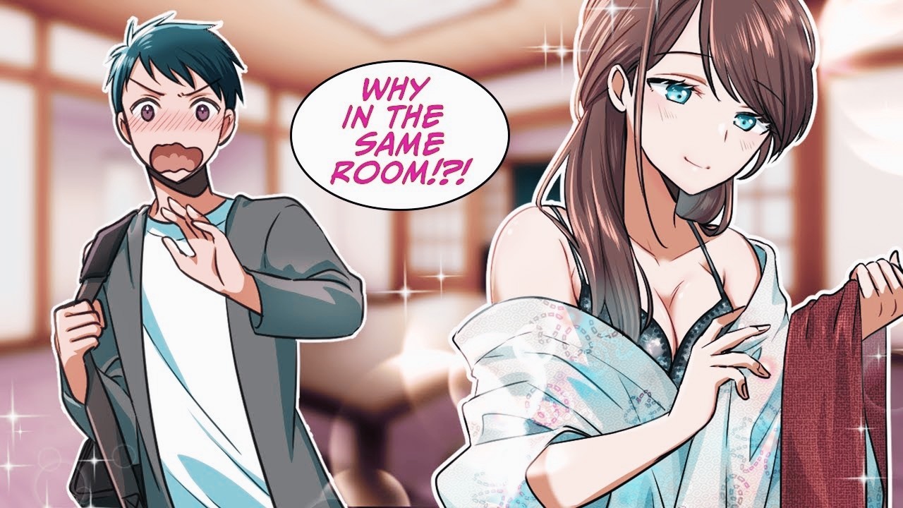 What happened after I saw the beautiful receptionist changing clothes... [Manga Dub]