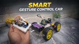 Gesture Controlled Car Using ESP32 & MPU6050 | Wireless Hand Motion Robot