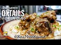 Smothered Oxtails and Onion Gravy | #SoulFoodSunday