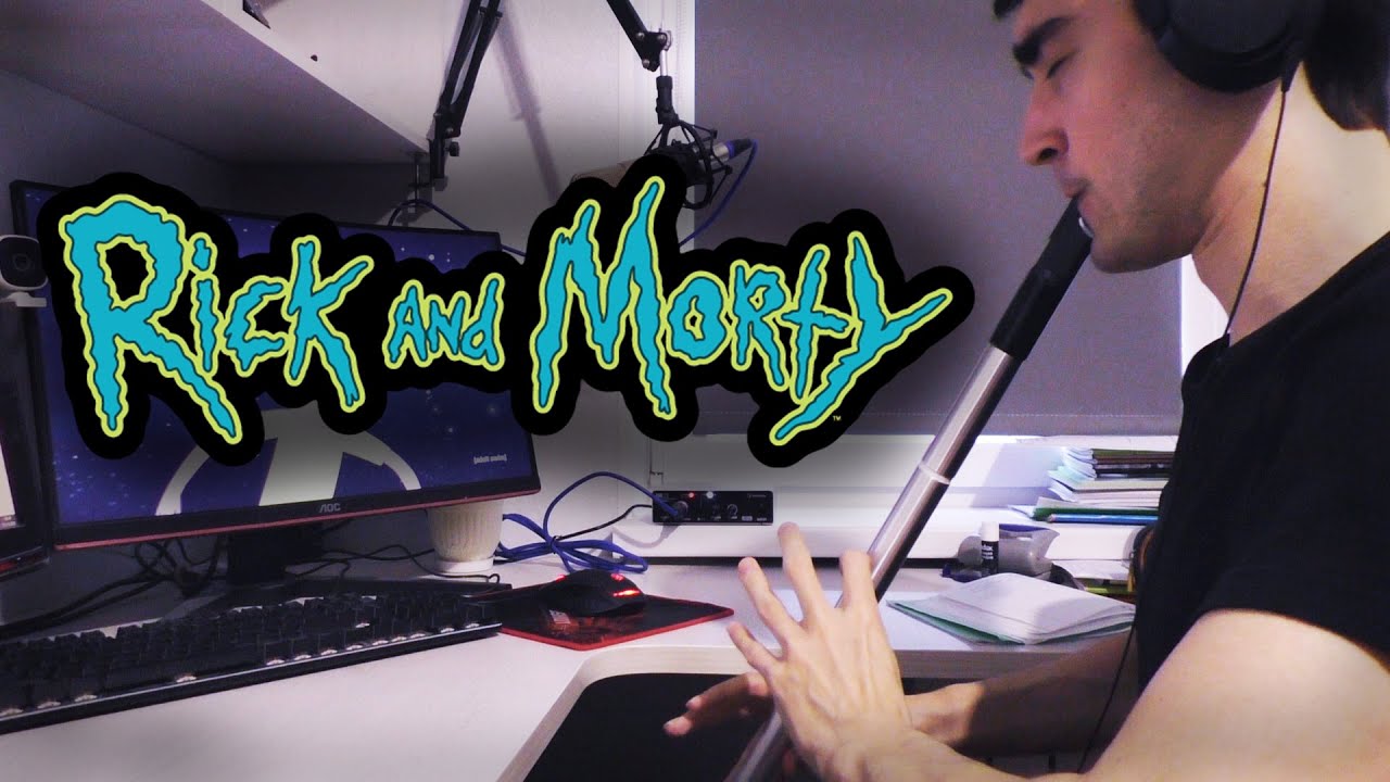 Goodbye Moonmen Dolphin Smiling Rick And Morty Cover