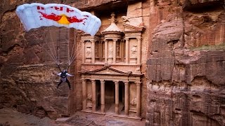 BASE Jump From A World Wonder: The Lost City of Petra | Miles Daisher