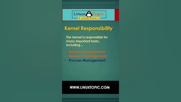 Linux Tutorial 2023: Kernel Responsibility #shorts #ytshorts #youtubeshorts #linuxtopic #linux