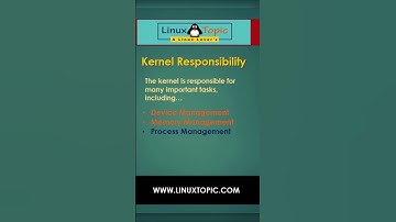 Linux Tutorial 2023: Kernel Responsibility #shorts #ytshorts #youtubeshorts #linuxtopic #linux