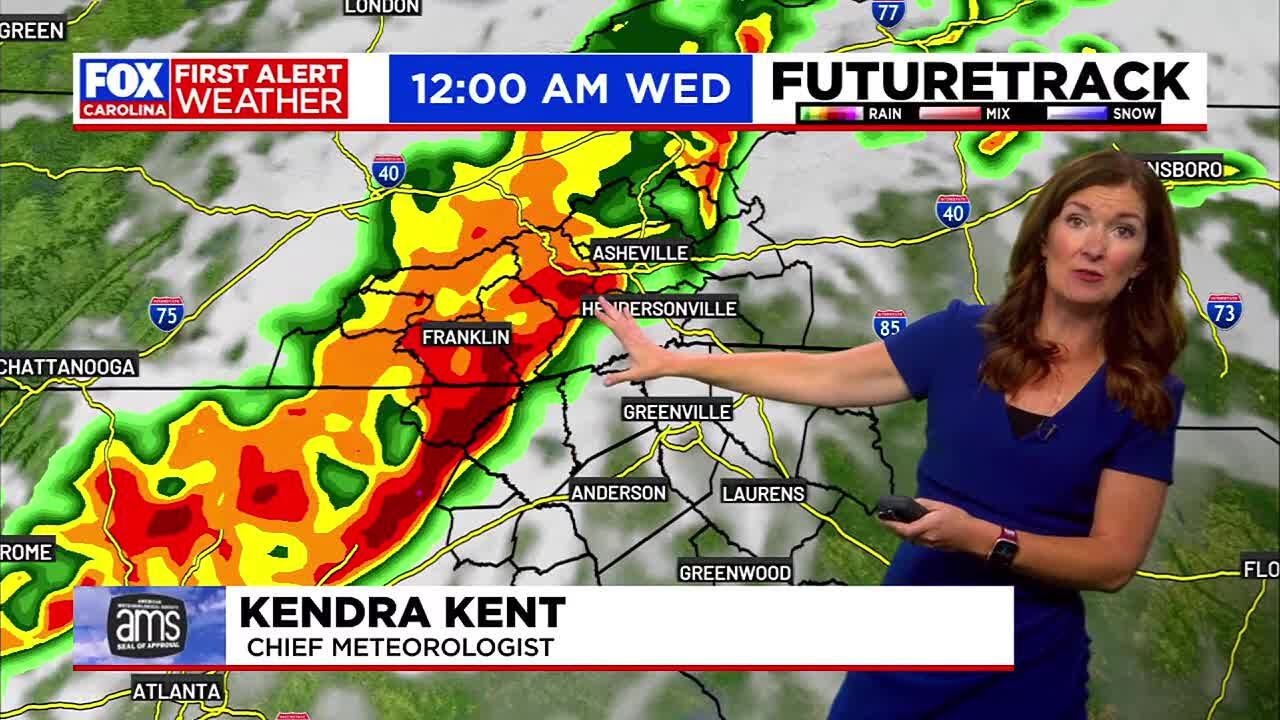 First Alert Weather Day Tuesday with late night severe weather possible ...