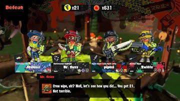 The worst thing I have seen in splatoon 3 salmon run