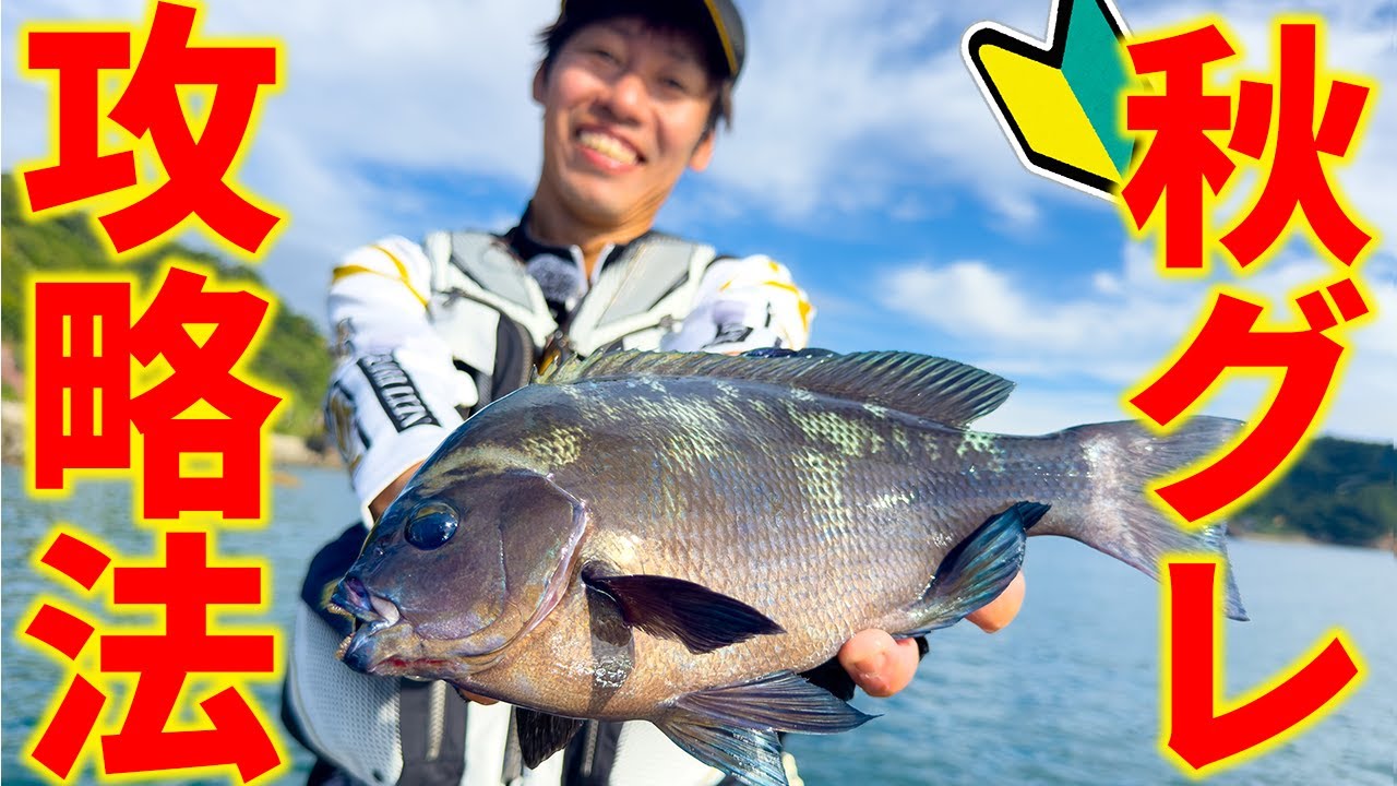 この1本で秋グレの全てが理解できる秘密のノウハウを大公開！