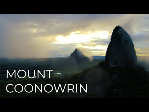Mount Coonowrin - Glass House Mountains [4K Drone Shots]