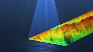 Mapping the sea floor with the multibeam echosounder and the Moving Vessel Profiler