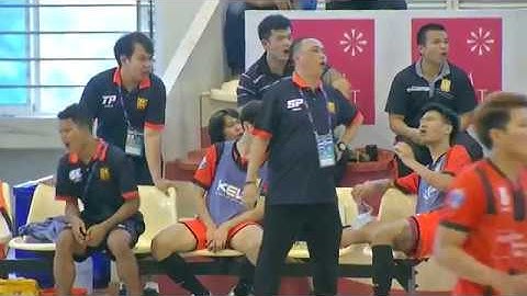 ไฮไลท์ : ฟุตซอล ไทยลีก 2017 ม.เกษมบัณฑิต  [5] ชนะ พัทยา ไทย-เทค [1]