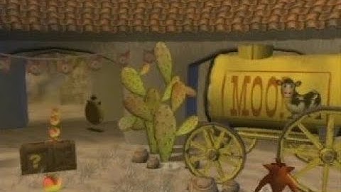 Crash Back in Time Custom Level - Gold Rush