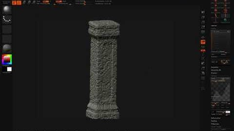 ZBrush Tutorials (Surface Noise) - Adding Noise to Layers
