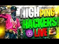 HIGH PING ISSUE SOLUTION || HACKERS LIVE || FREE FIRE
