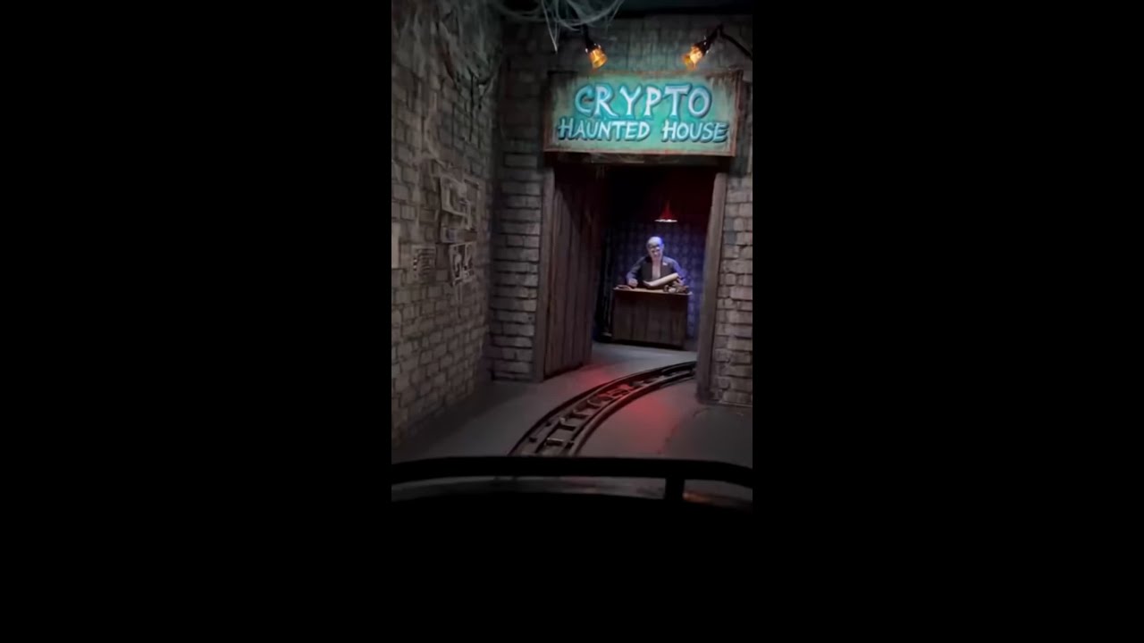POV: You go to a Crypto Haunted House - YouTube
