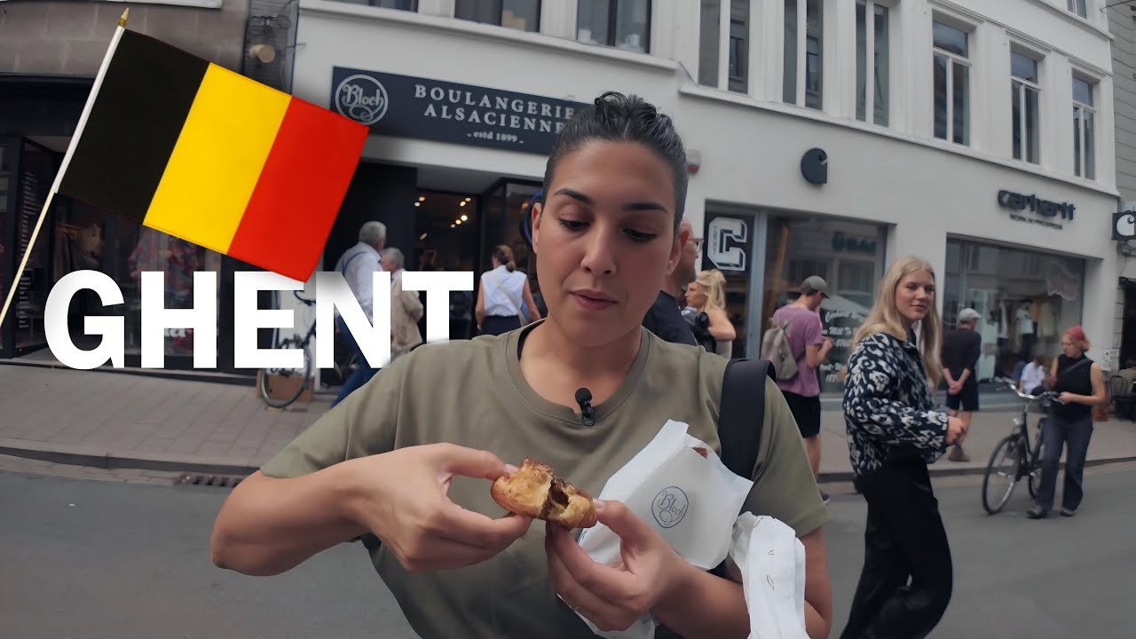 120 hours in Ghent 🇧🇪 BELGIAN FOOD Tour!
