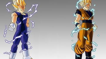 DBZ TTT: Battle 100 Goku and Vegeta [SSJ2] Vs Gogeta and Vegito [720p HD]
