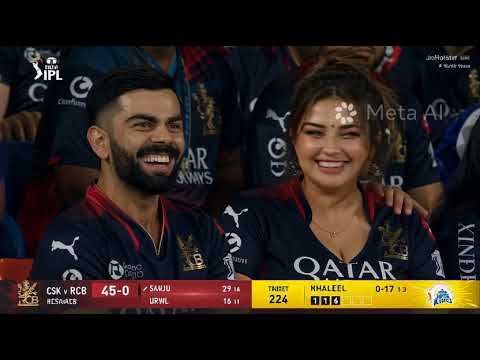 Virat Kohli watching CSK vs RCB match 🔥 #viratkohli #ipl2026 #viratkohlibattingtoday #rcbfans 