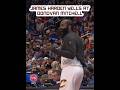 JAMES HARDEN YELLS AT DONOVAN MITCHELL FOR PICKING UP 5th FOUL