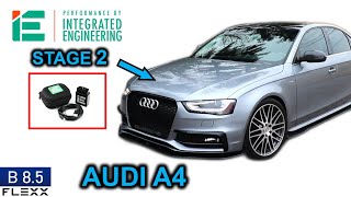 300 HP Stage 2 step by step tune on Audi A4 (B8.5) 2008-2016