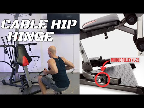 Cable Hip Hinge on the Bowflex | #XCEED #XTREME #L2 #Legs #Quads #Glutes #hamstrings