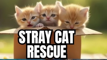 A stray cat jumped on my car and asked me to take her kittens home.. | Cat