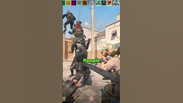 We made friends with the enemy in Counter-Strike 2