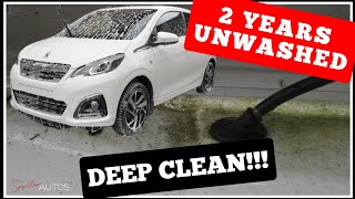 12 HOUR CAR DETAIL IN 15 MINUTES | SATISFYING ASMR CLEANING | #asmrcleaning #carwash #cardetailing