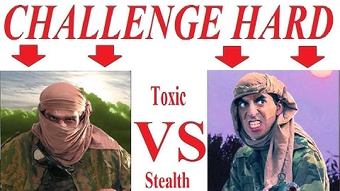 🔴 C&C Generals Zero Hour - Challenge Hard - 3 - Toxic vs Stealth 🔴