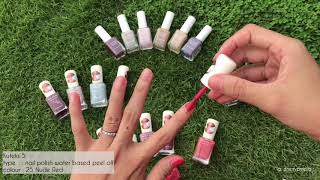 MINISO Kutek Cat Kuku Kutex Nail Polish Peel Off Water-Based Bisa Di Kupas Paint