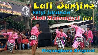 Lali Janjine versi Jaranan ABDI MANUNGGAL feat Mayangkoro Original live Tawangrejo, Garum, Blitar