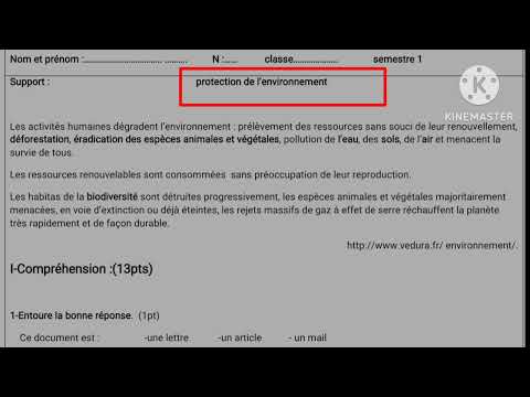 3ème année collège parcours évaluation N3 semestre 1 الفرض الثالث الدورة الأولى compréhension/langue