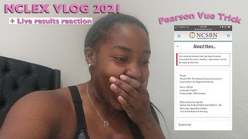NCLEX Vlog + Live results reaction | 125 Questions | Is the Pearson Vue Trick legit???