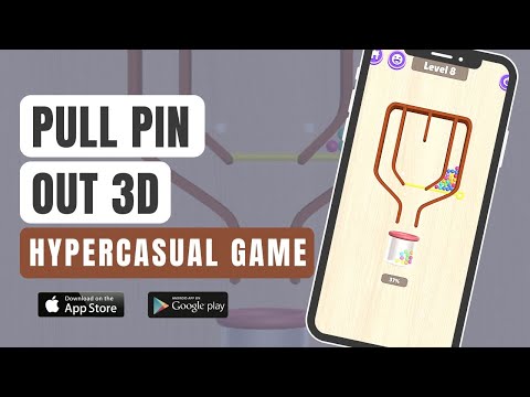 Pull Pin Out 3D 🧩😕📌 Gameplay | Android, iOS | Mobile Game